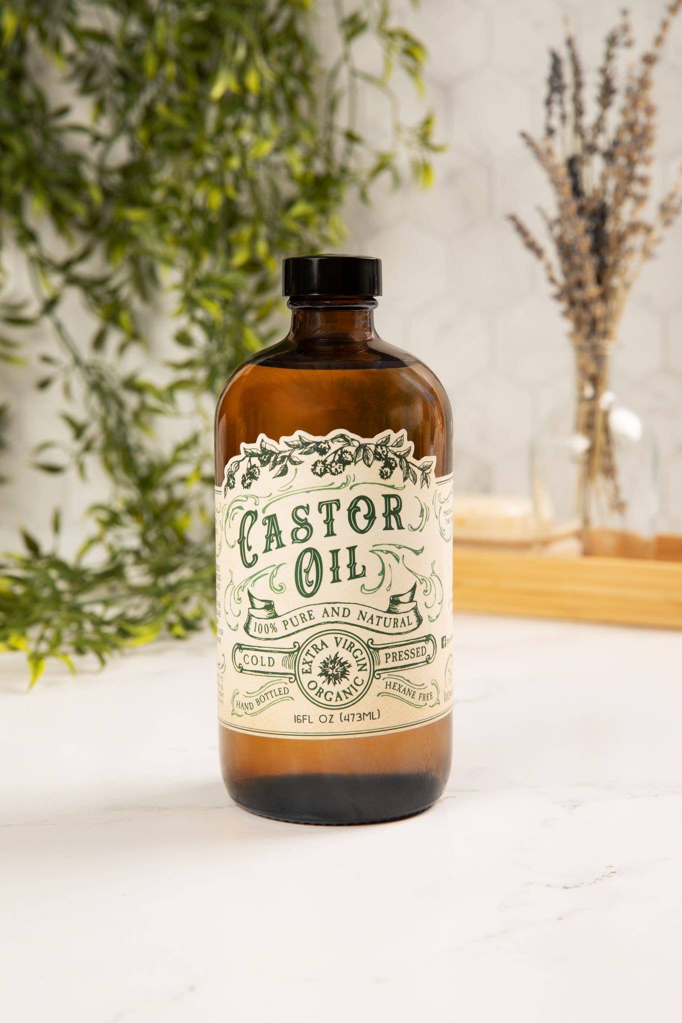 Organic Cold Pressed Castor Oil