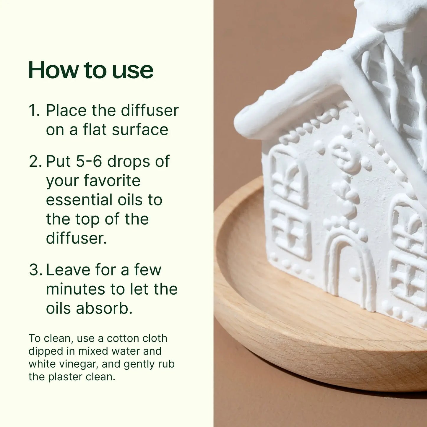 Gingerbread House Passive Diffuser