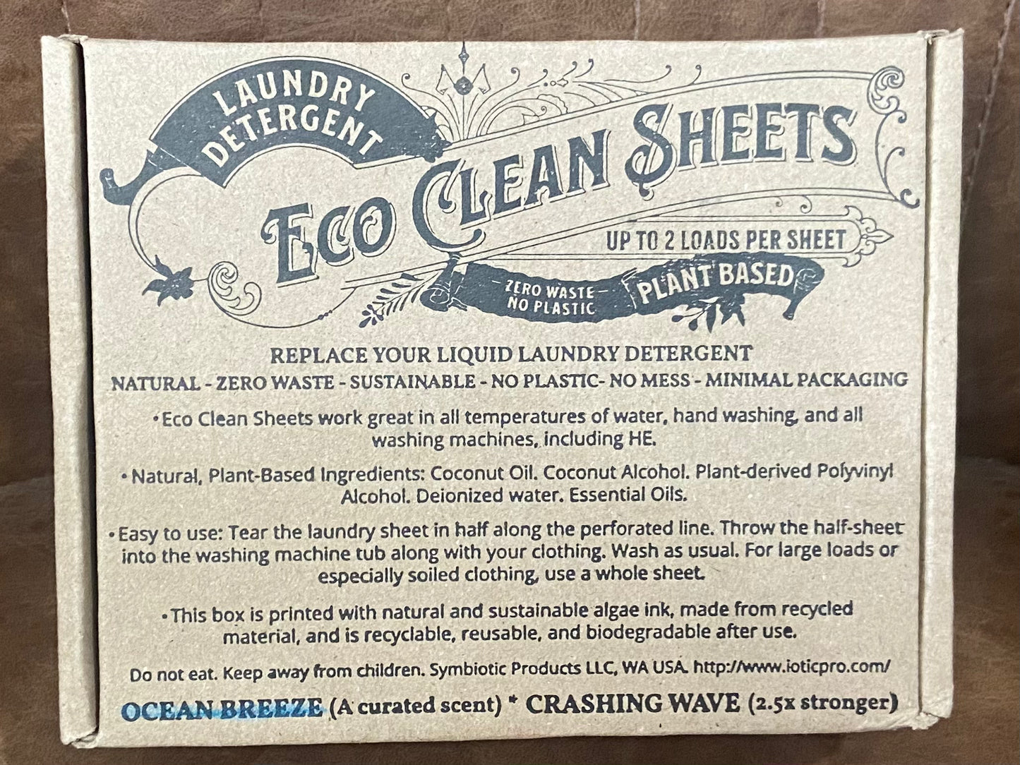 Eco Clean Laundry Sheets