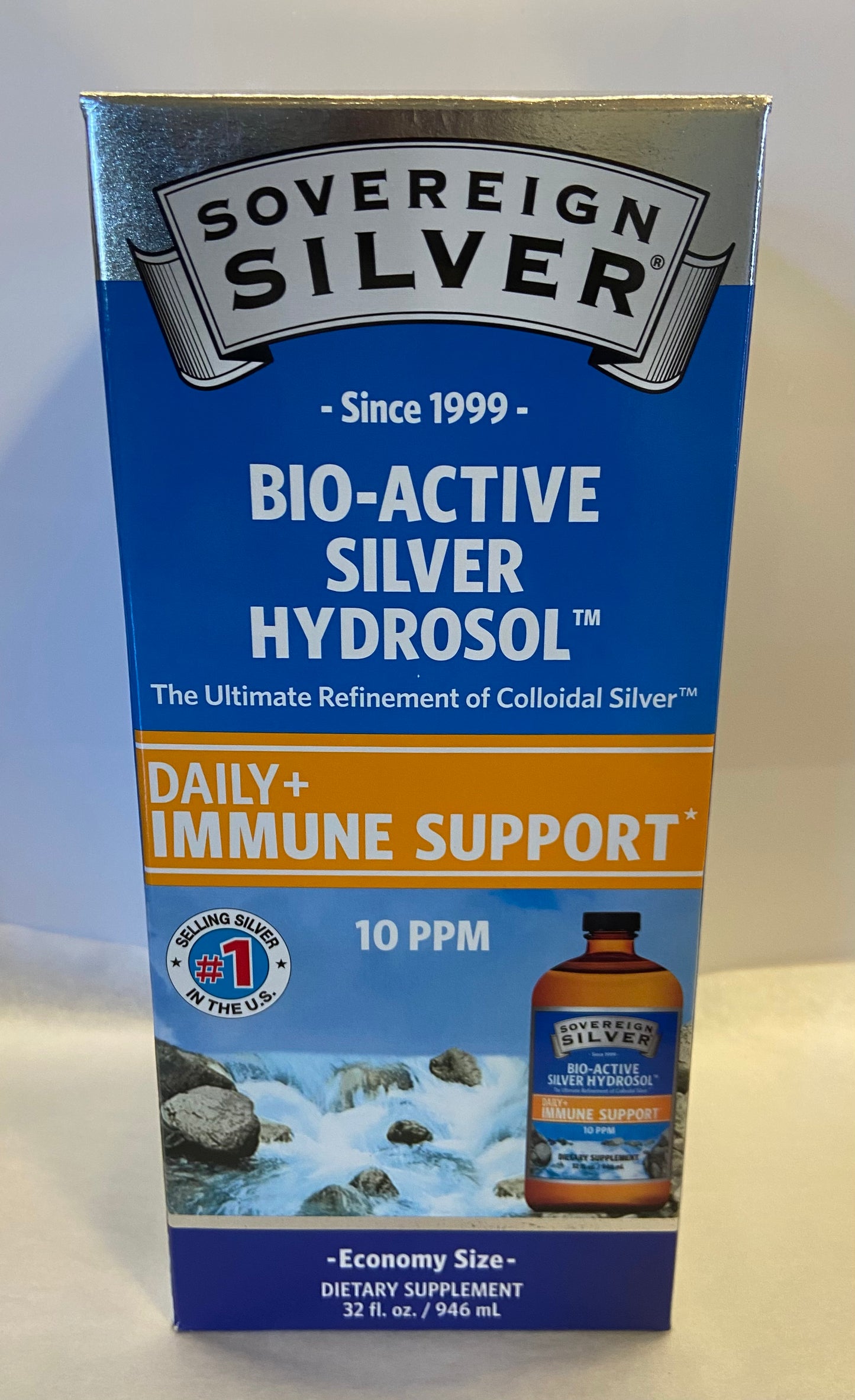 Sovereign Silver Bio-Active Silver Hydrosol