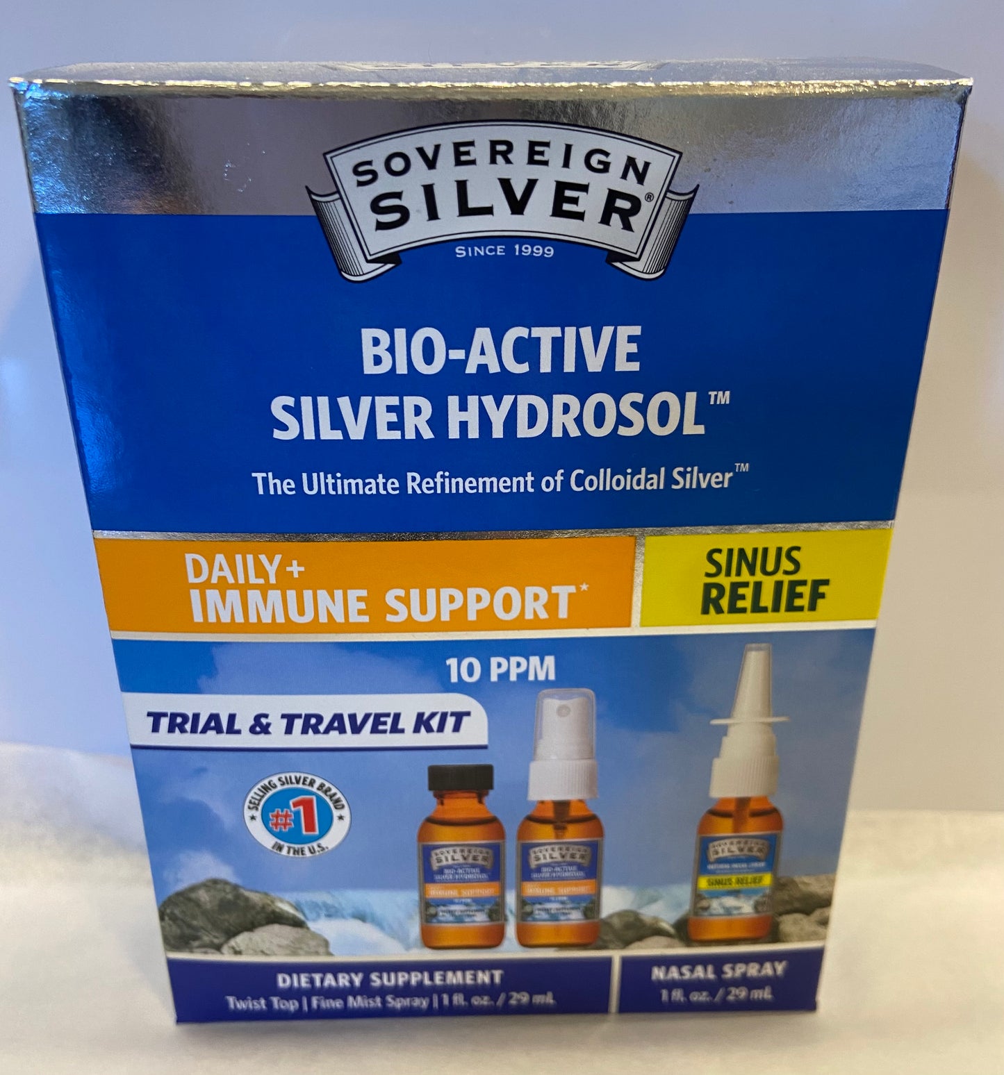 Sovereign Silver Bio-Active Silver Hydrosol