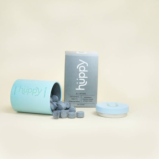 Charcoal Mint Fluoride-Free Toothpaste Tablets