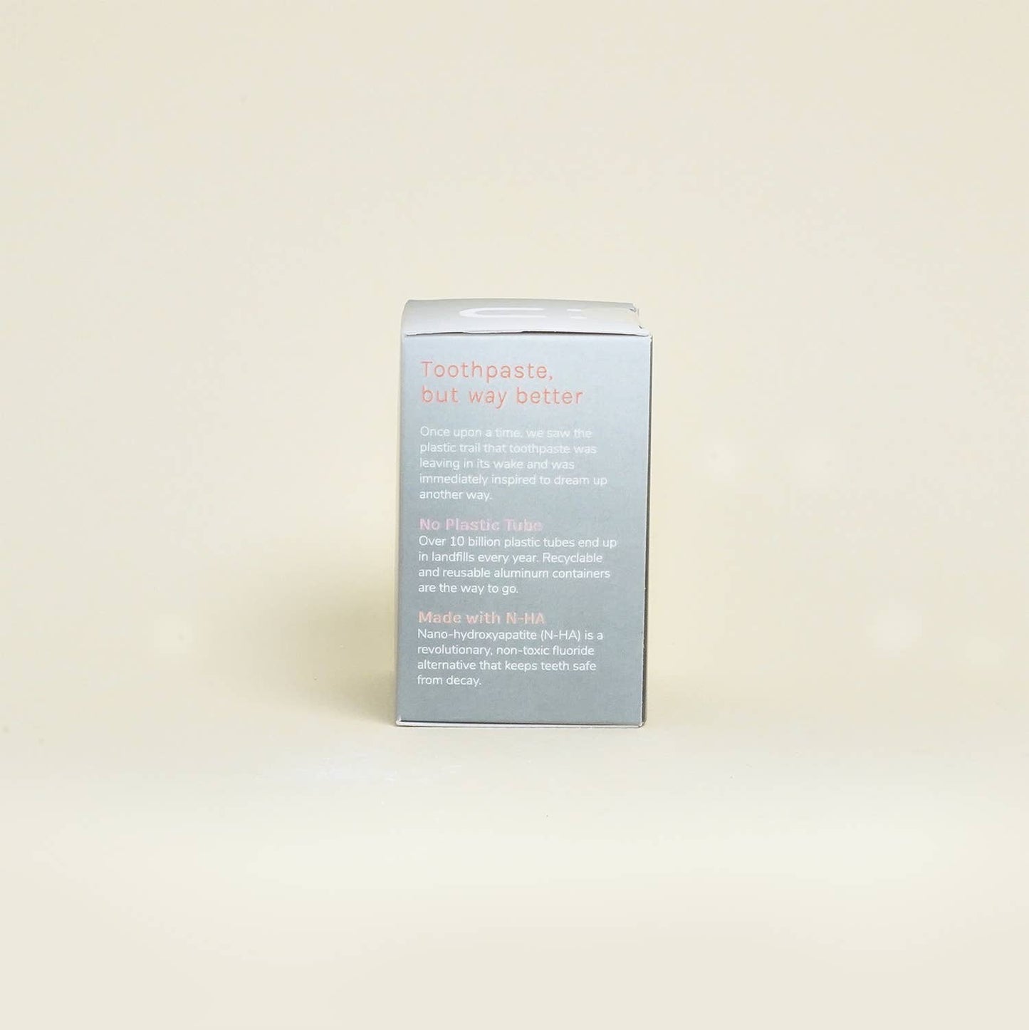 Charcoal Mint Fluoride-Free Toothpaste Tablets
