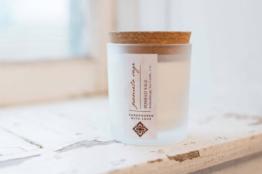 Pomelo Soy Aromatherapy Candle, 7 oz.