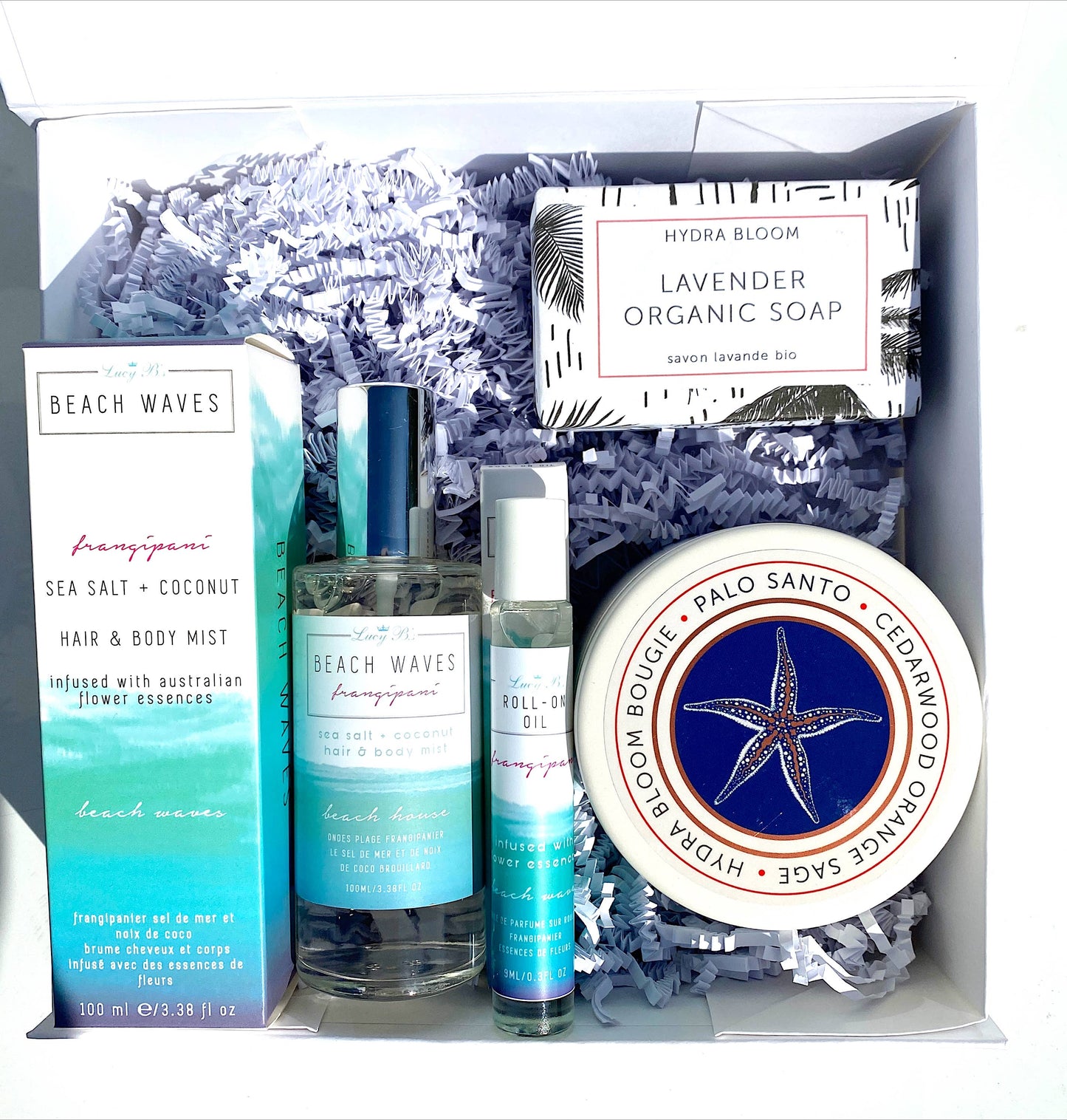 Frangipani Beach Waves Sea Salt Hair and Body Mist
