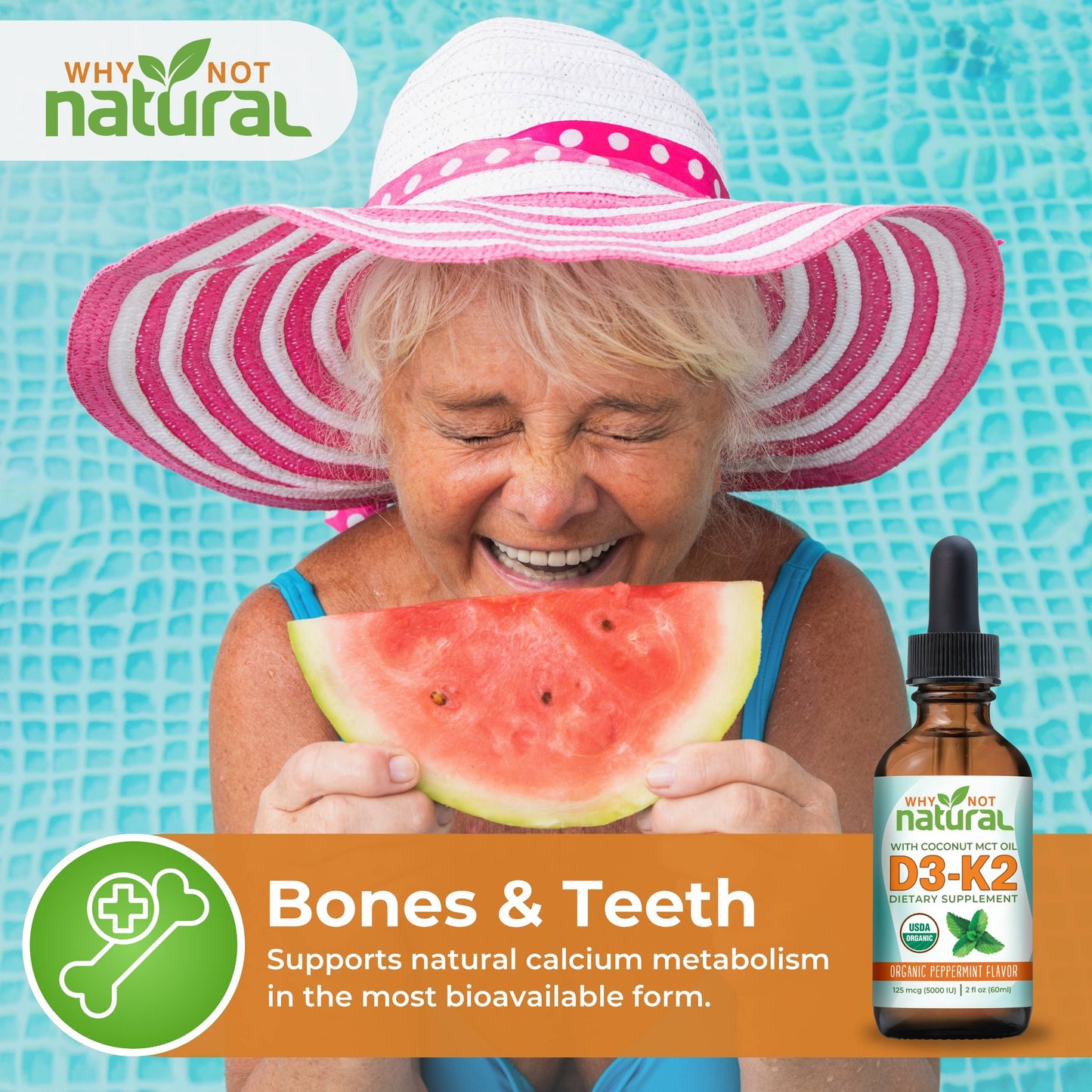 Organic Vitamin D3-K2 (MK-7)