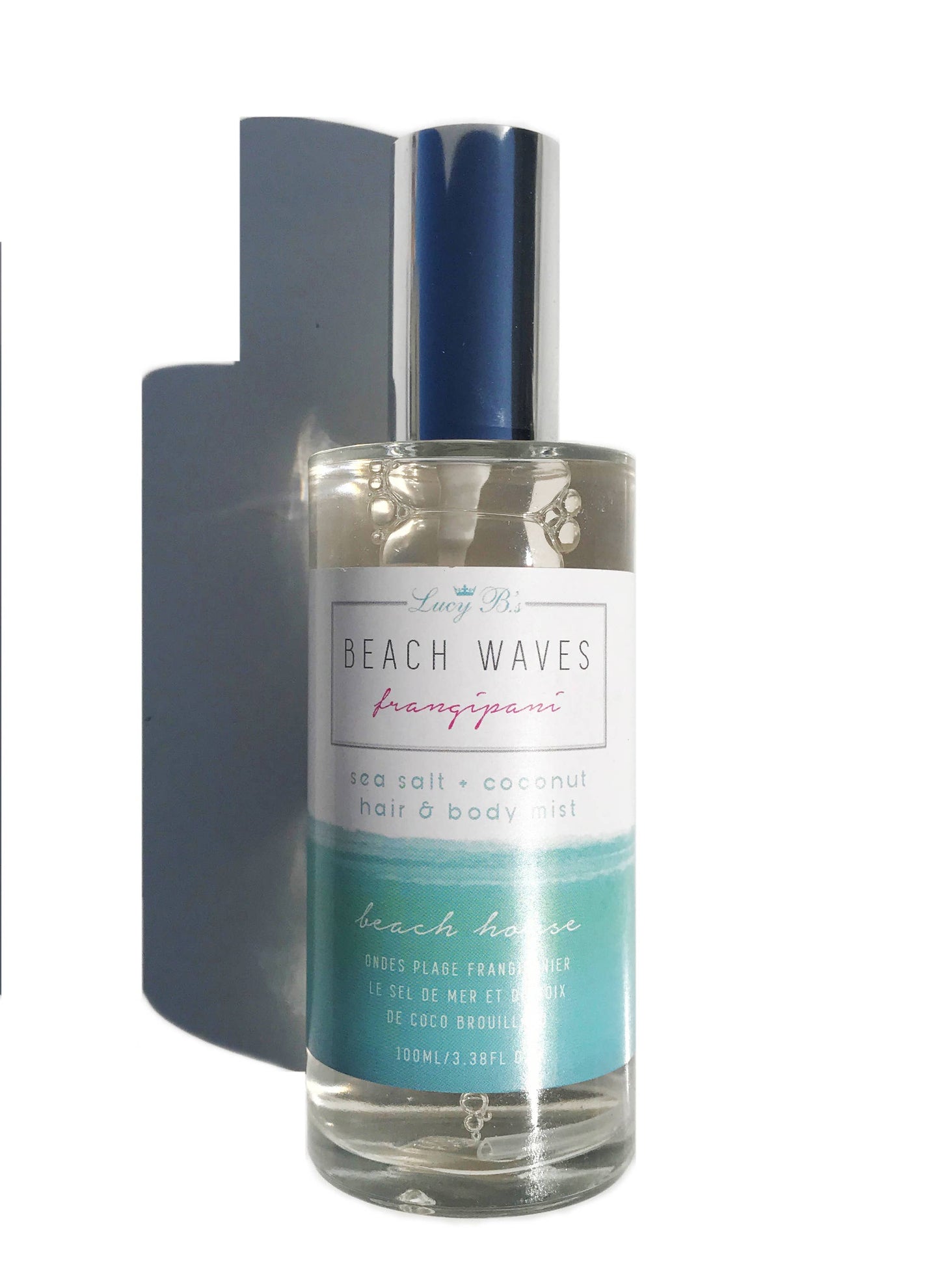 Frangipani Beach Waves Sea Salt Hair and Body Mist