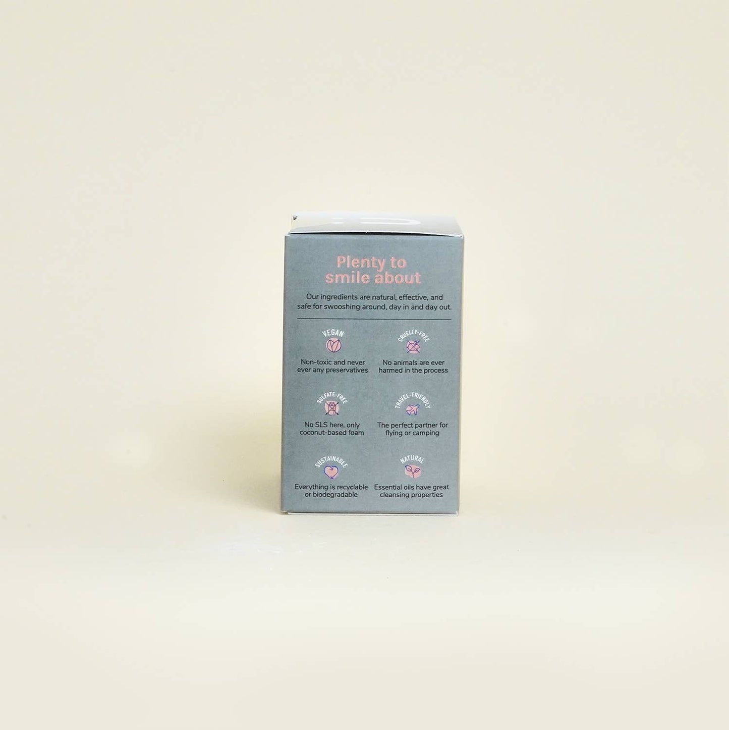 Charcoal Mint Fluoride-Free Toothpaste Tablets