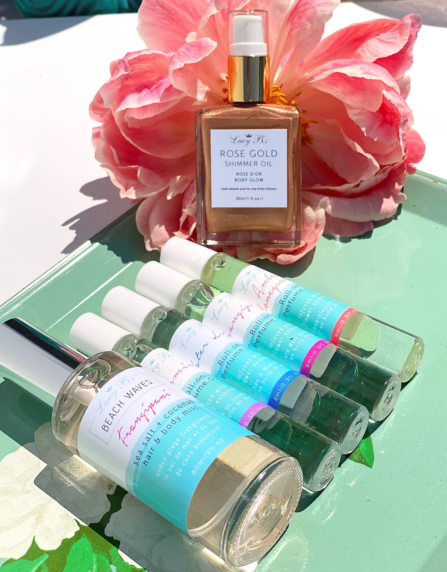 Frangipani Beach Waves Sea Salt Hair and Body Mist