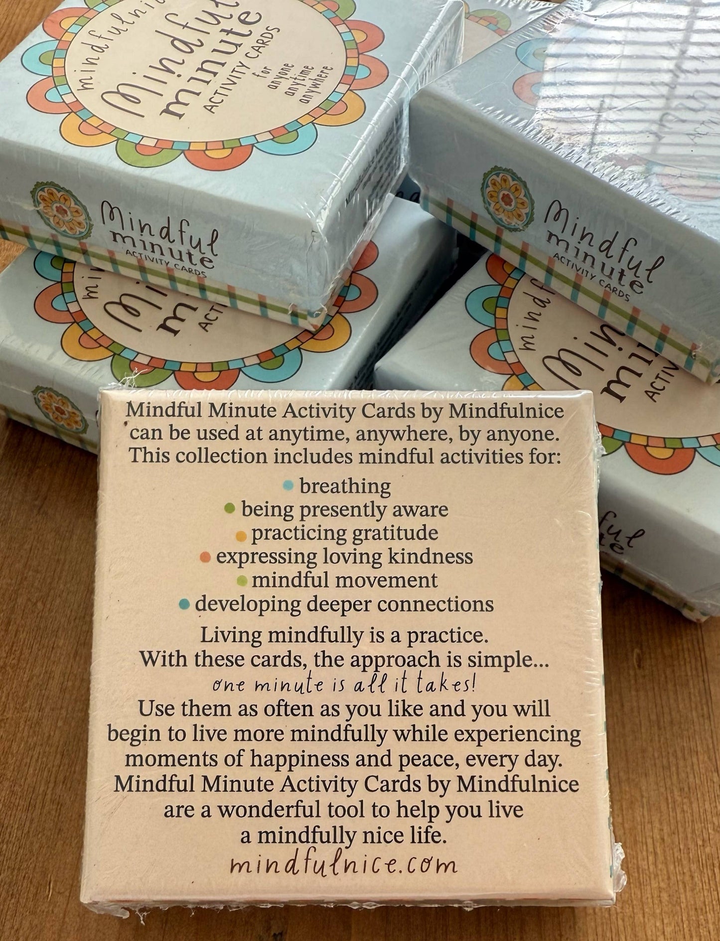 Mindful Minute Activity Cards for Mental Health & Wellness