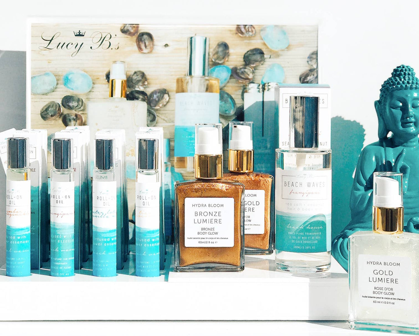 Frangipani Beach Waves Sea Salt Hair and Body Mist