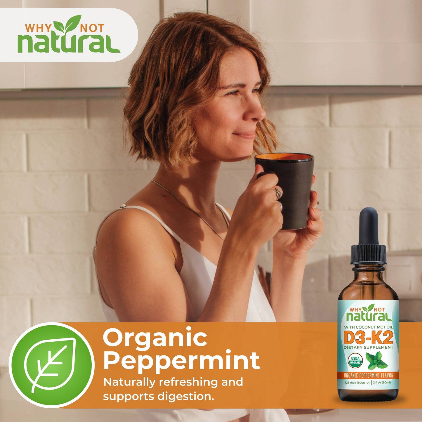 Organic Vitamin D3-K2 (MK-7)
