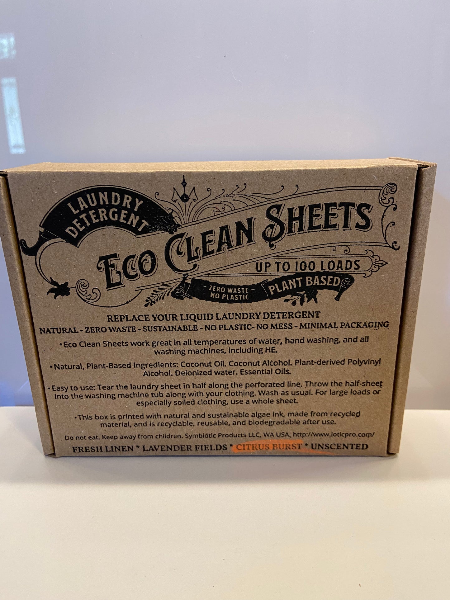 Eco Clean Laundry Sheets