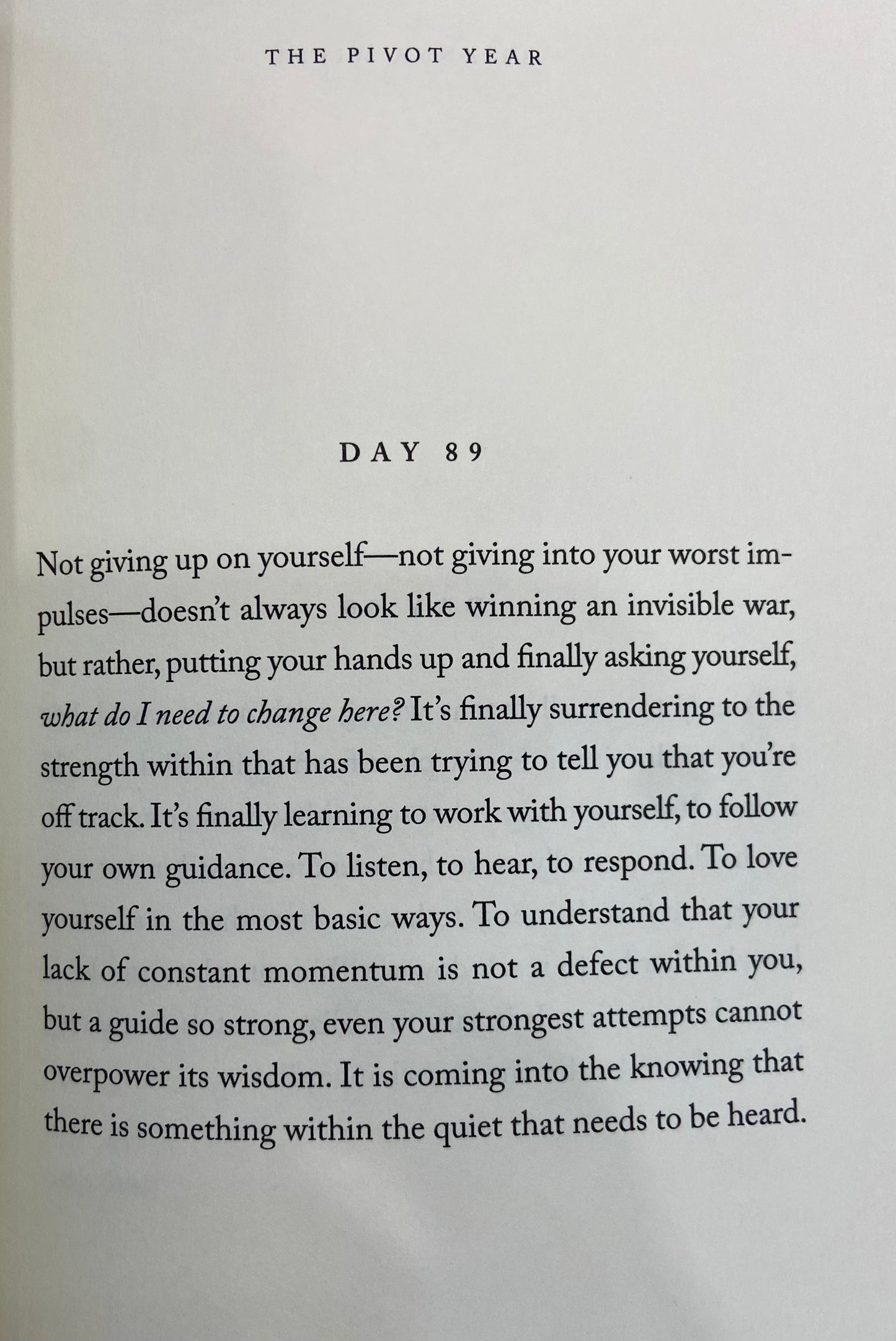 The Pivot Year by Brianna Wiest