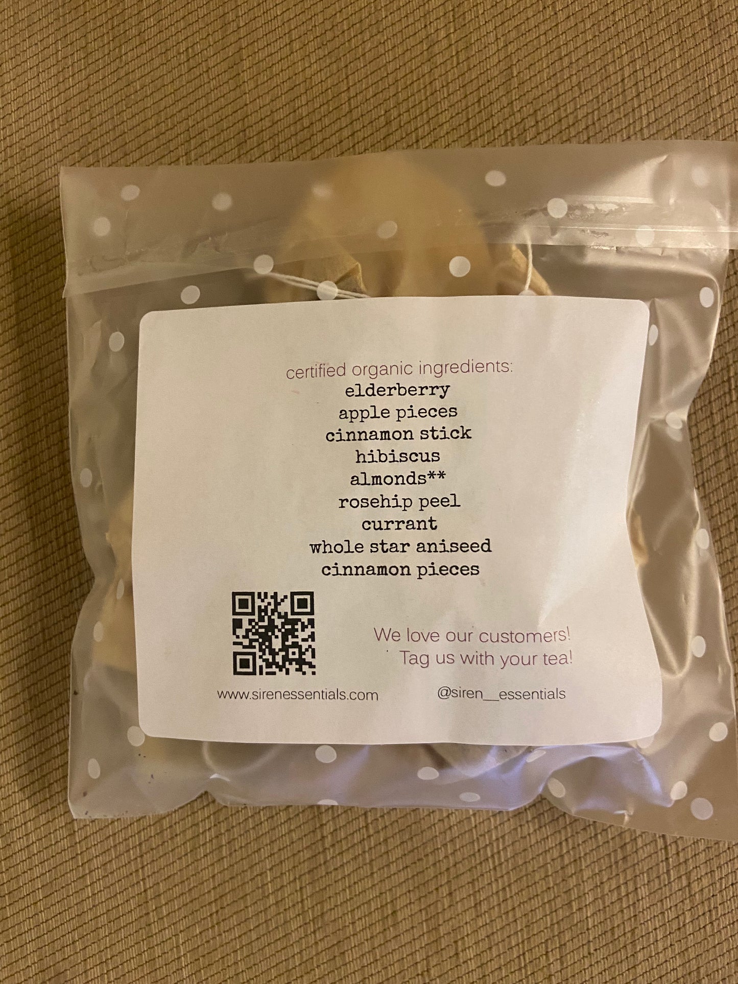 Siren Essentials Organic Herbal Tea