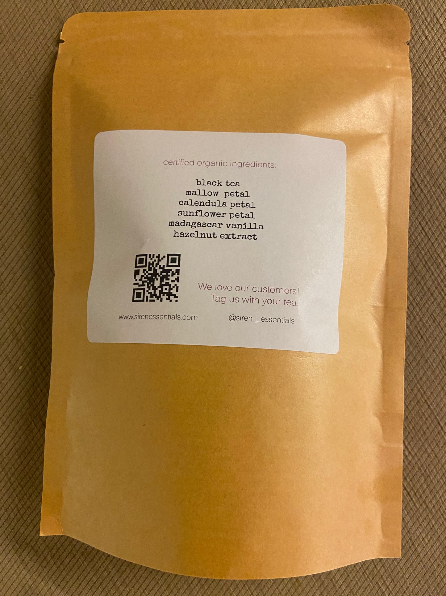 Siren Essentials Organic Herbal Tea