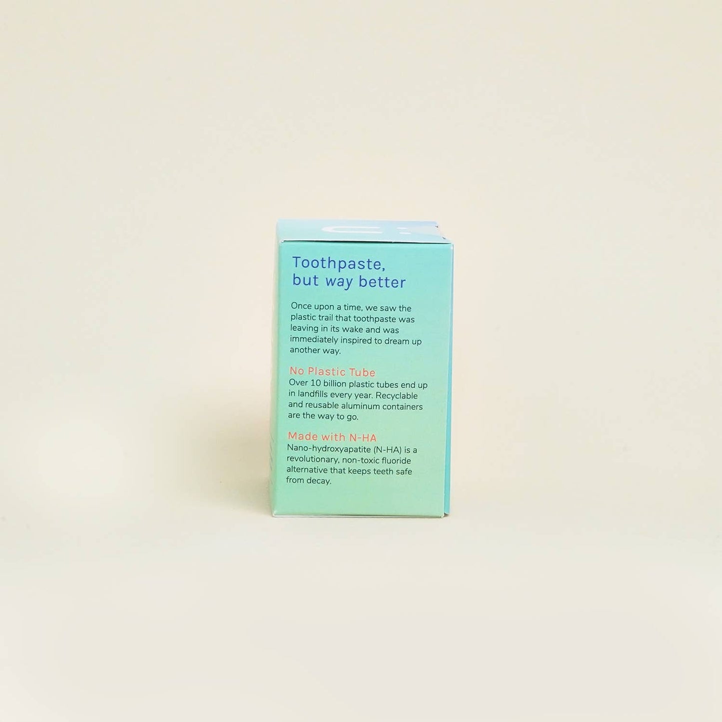 Huppy Peppermint Fluoride-Free Toothpaste Tablets