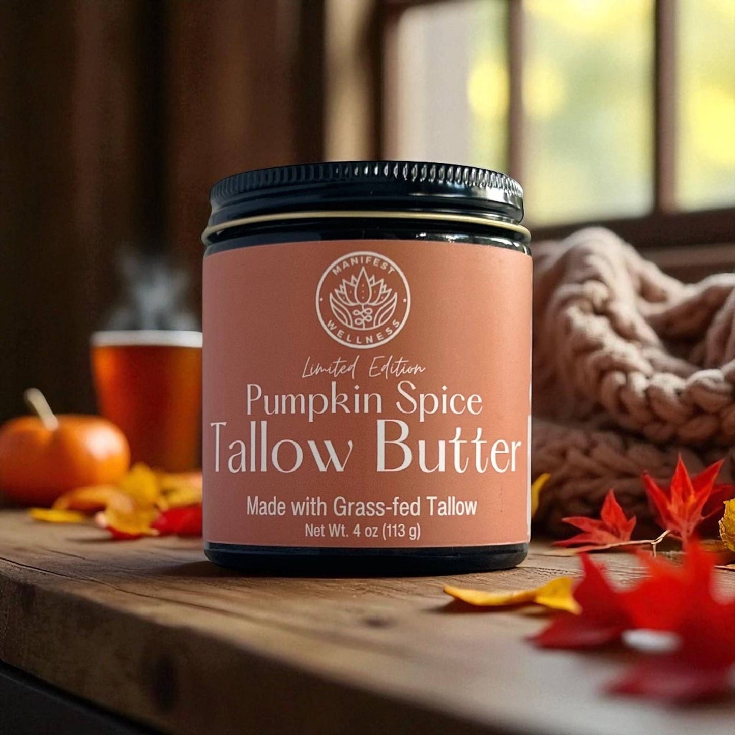 Pumpkin Spice Grassfed Tallow Butter Limited Edition