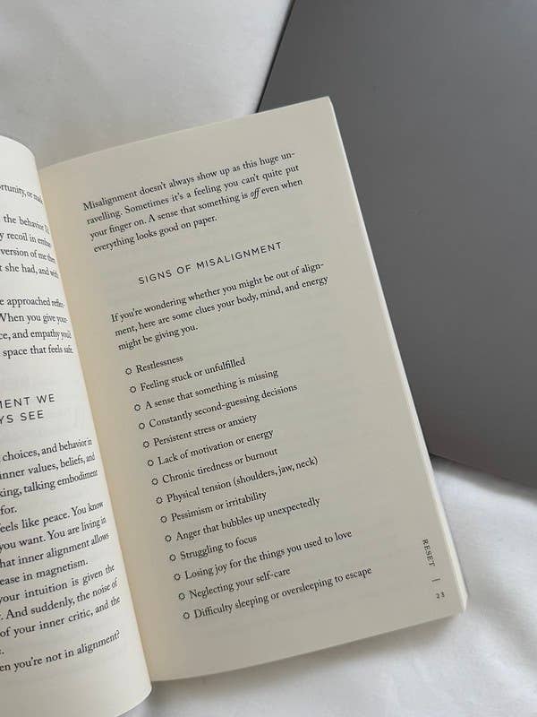 Reset: Realign Your Life (book)