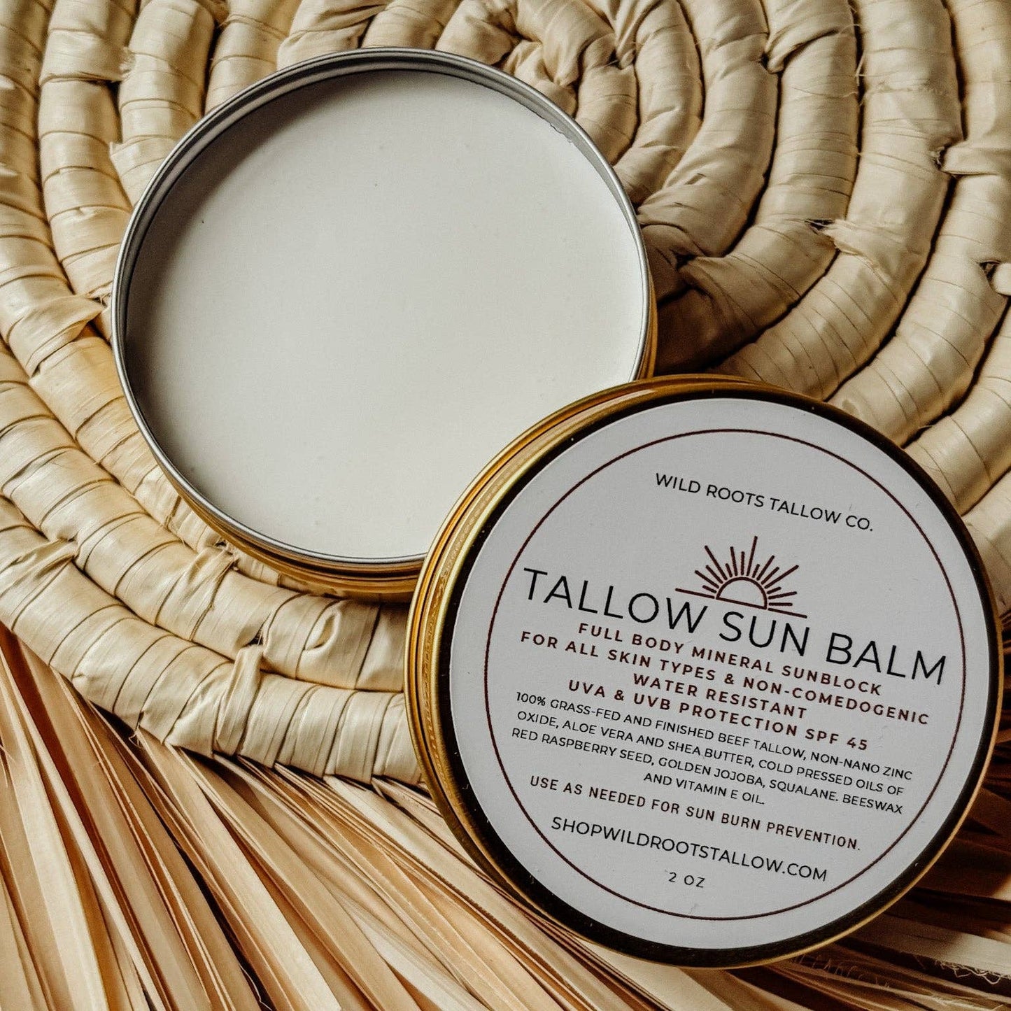Tallow Sun Balm