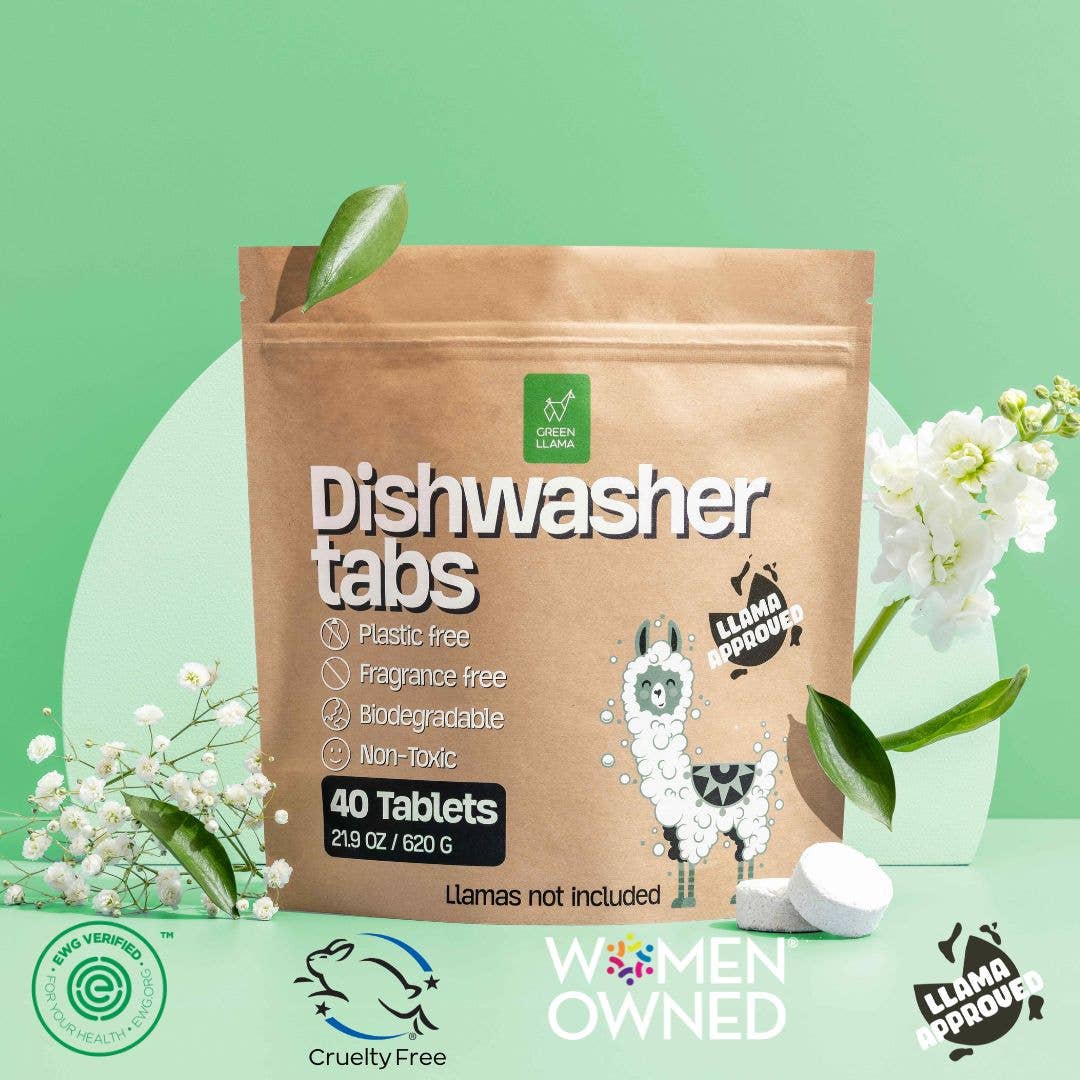 Fragrance & PVA Free Dishwasher Tablets (40ct) - Case of 6